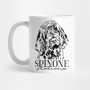 Funny Proud Spinone Italiano dog portrait Mug